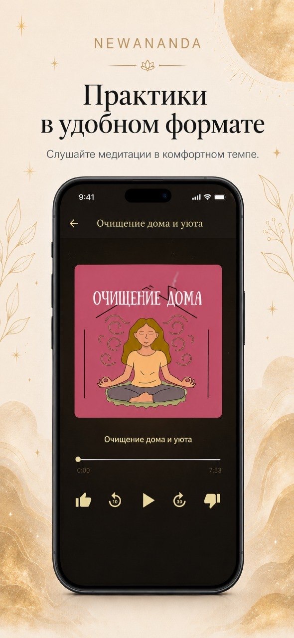 NEWANANDA — практики и медитации в удобном формате